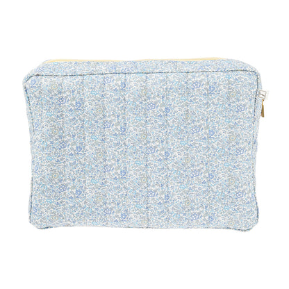 Bon Dep Pouch big, toilettaske med Liberty Katie and Millie light blue