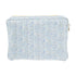 Bon Dep Pouch big, toilettaske med Liberty Katie and Millie light blue
