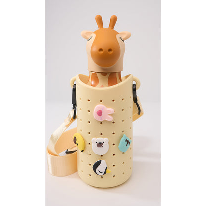 Asobu Sling silikon skulderveske til drikkeflaske, Yellow