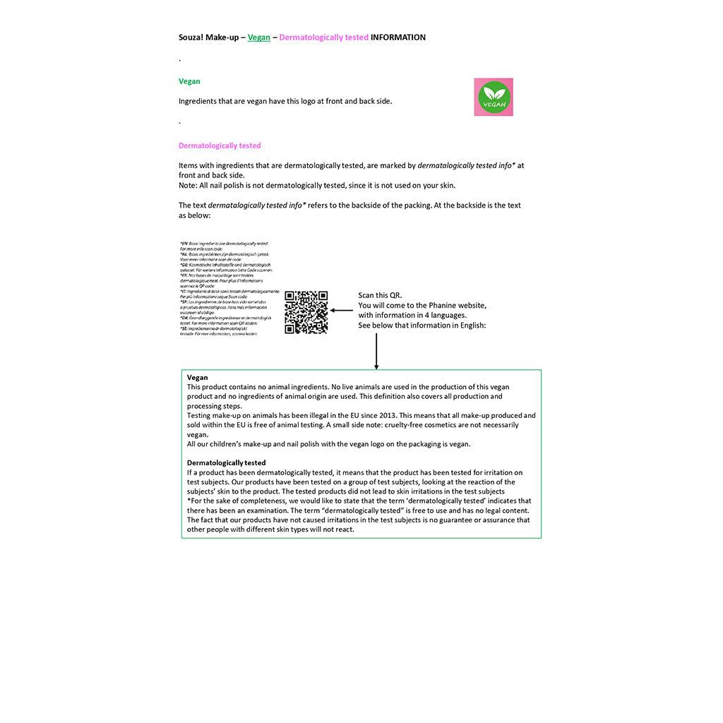 Souza sminkesett for barn, Beauty Luxe - Blå/sølv hårglitter