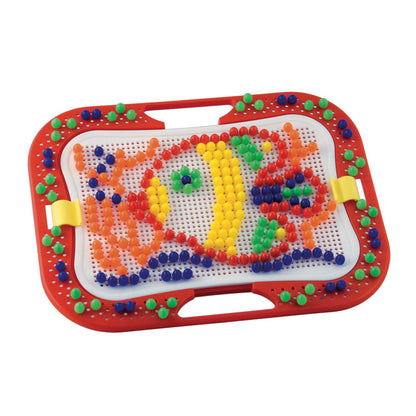 Quercetti Fanta Color spikerbrett med 300 spikere