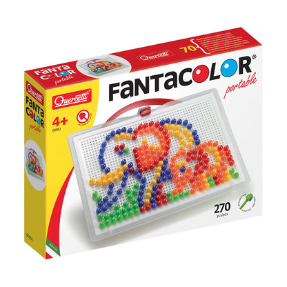 Quercetti Fanta Color sømbrett med 270 søm