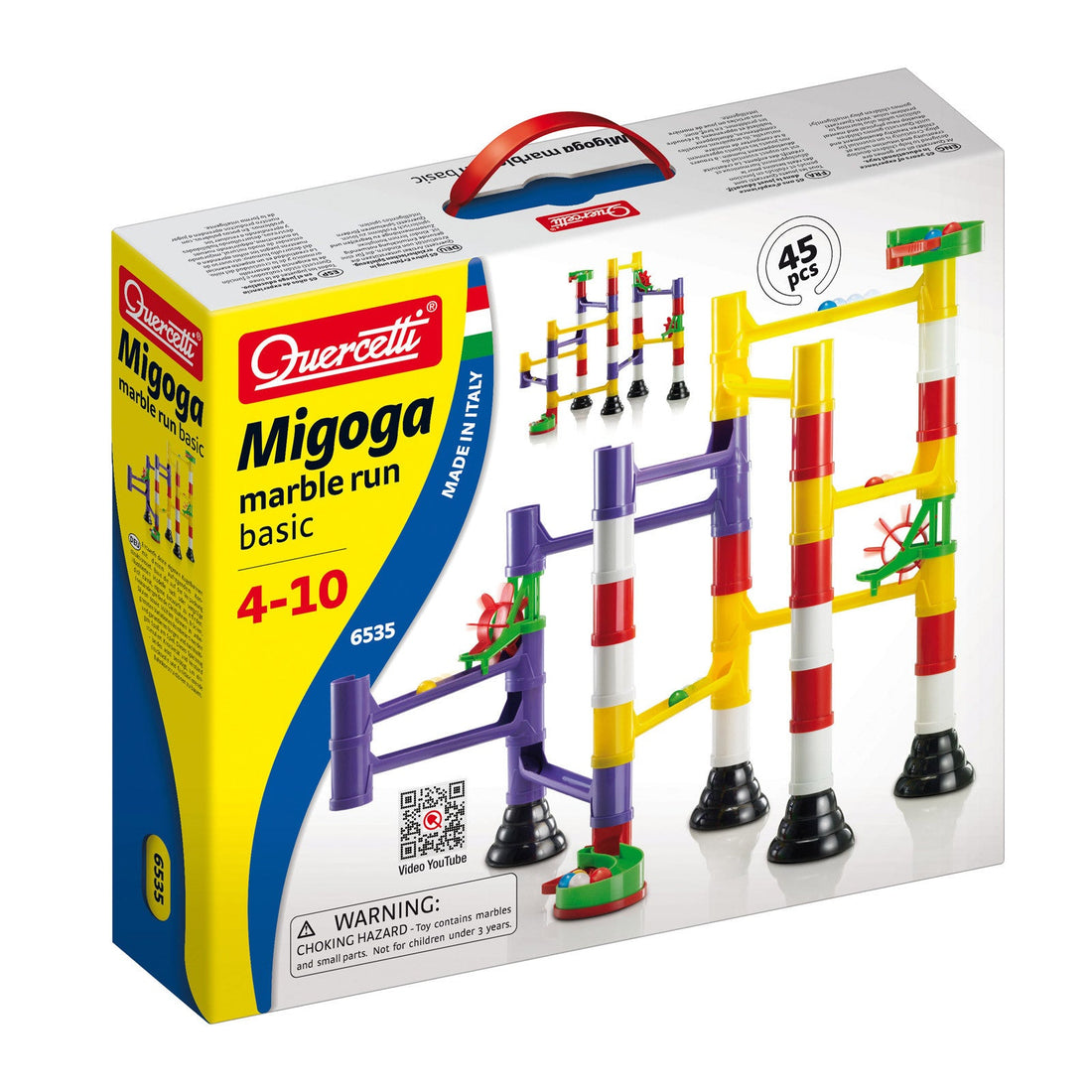 Quercetti kulebane, Migoga marble run - Basic