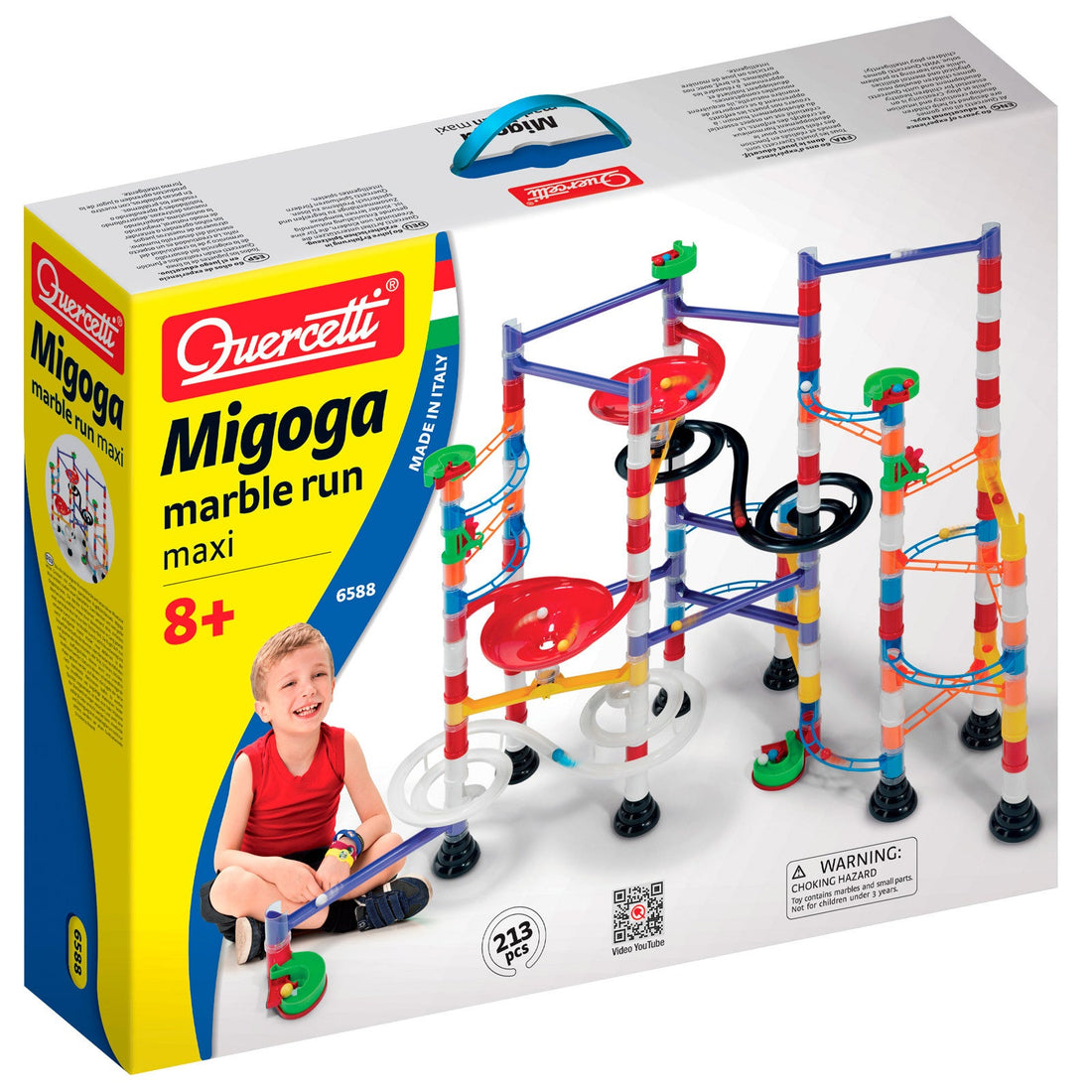 Quercetti Migoga marble run Maxi kuglebane med forlystelsesparktema