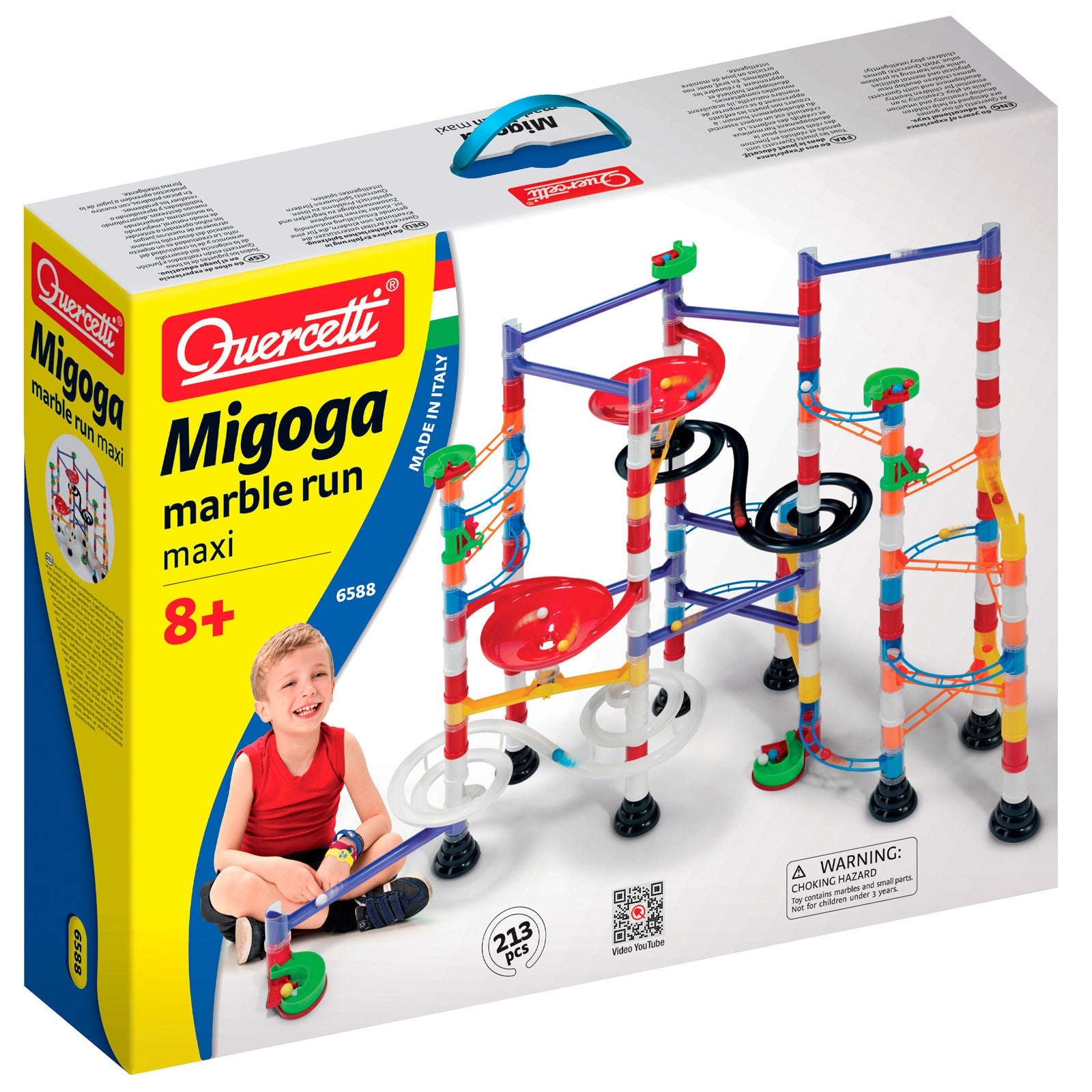 Quercetti Migoga marble run Maxi kuglebane med forlystelsesparktema