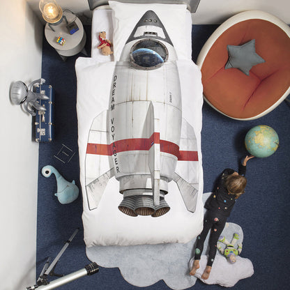 Snurk voksensengetøy, økologisk - Rakett