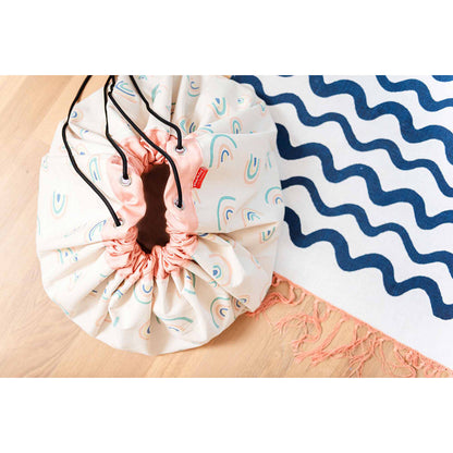 Play&amp;Go To-i-ett teppe, Rainbow