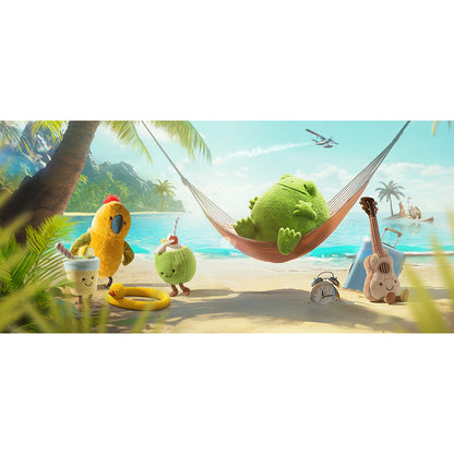 Jellycat kosedyr, Budgeby Parrot - 26 cm