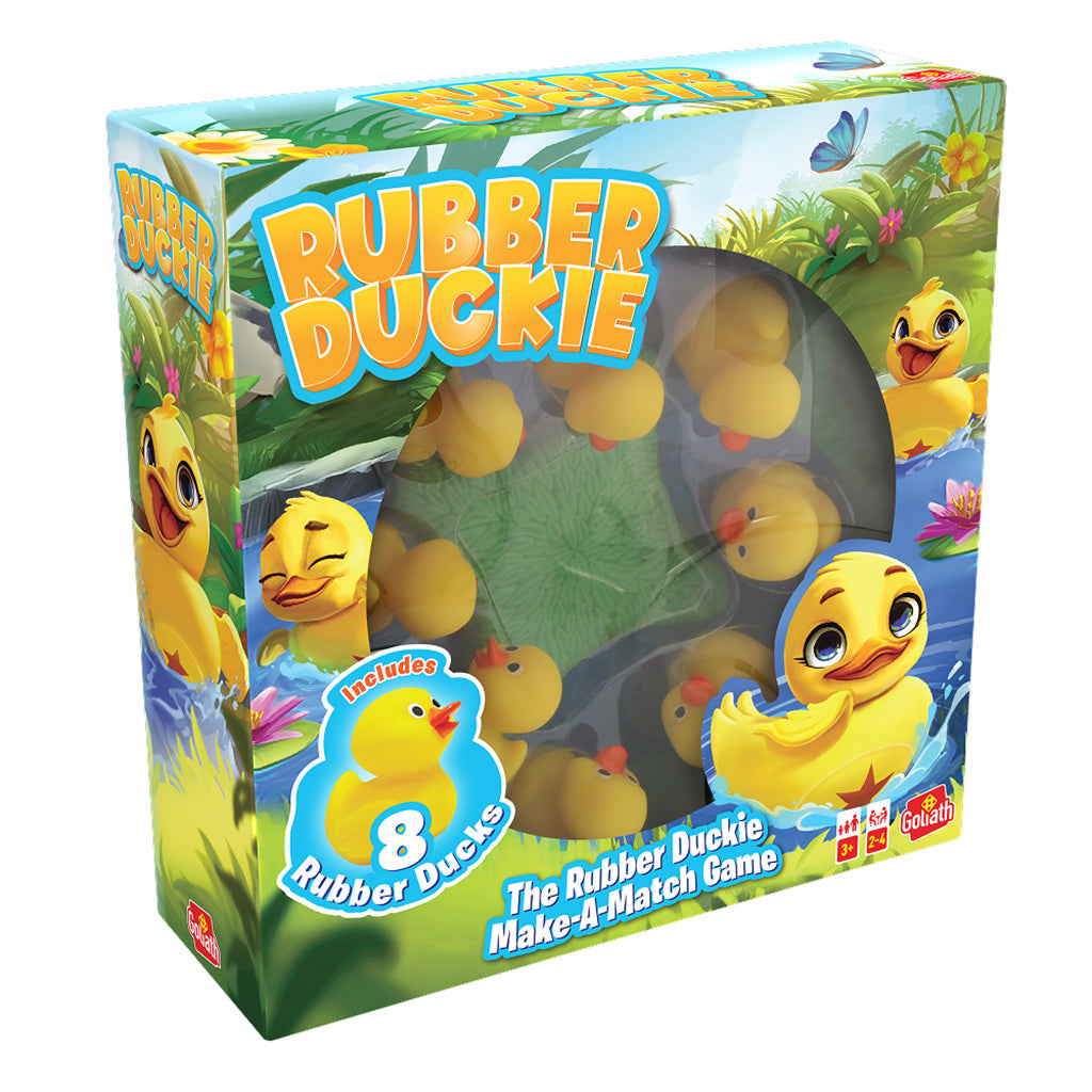 Rubber Duckie spill, barnespill - Fang ender