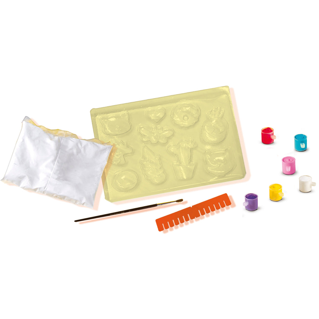 SES Creative - Kreativ eske, støp og mal - Glade figurer