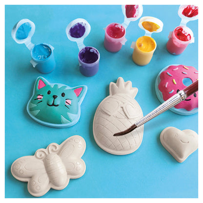 SES Creative - Kreativ eske, støp og mal - Glade figurer