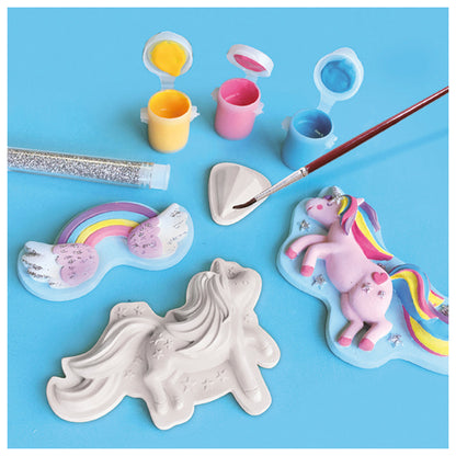 SES Creative - Kreativ eske, støp og mal - Enhjørninger