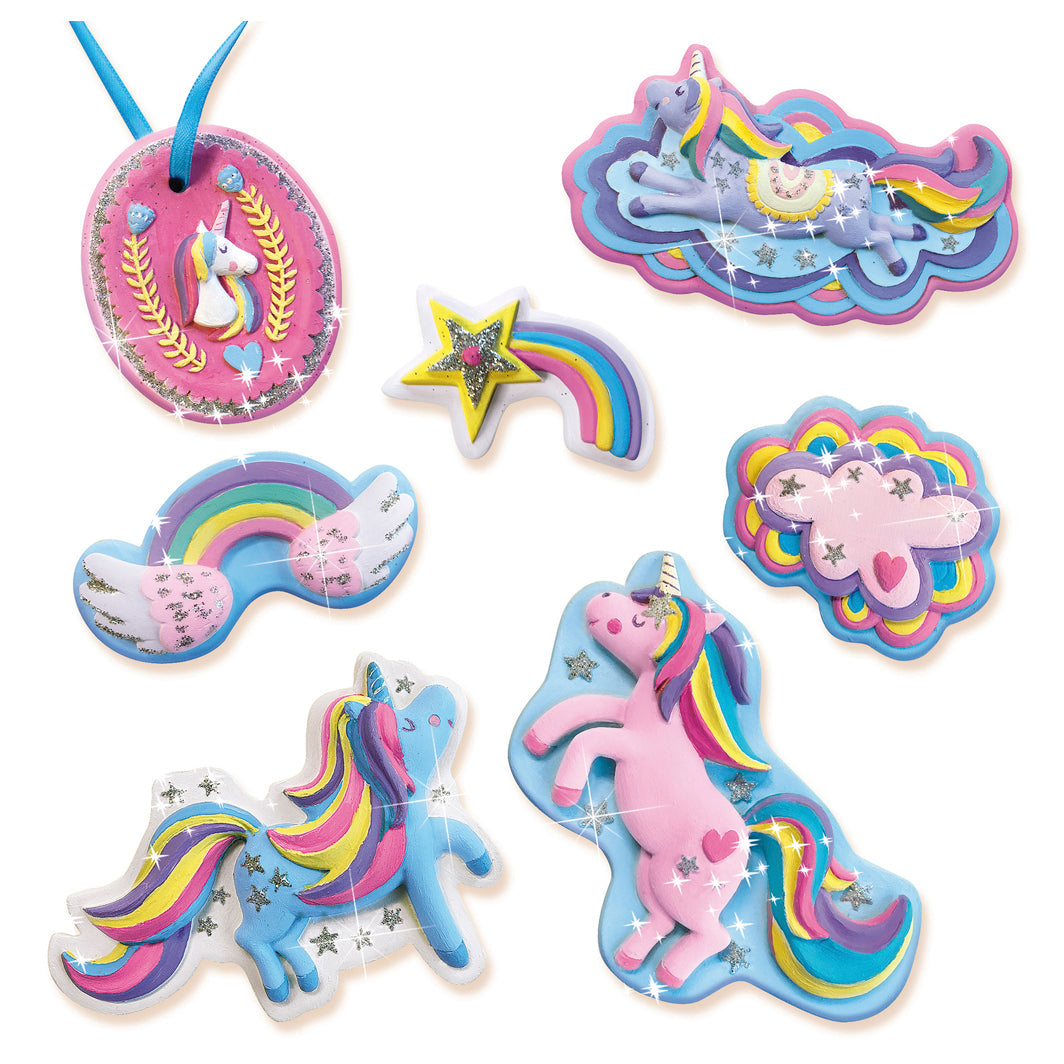 SES Creative - Kreativ eske, støp og mal - Enhjørninger