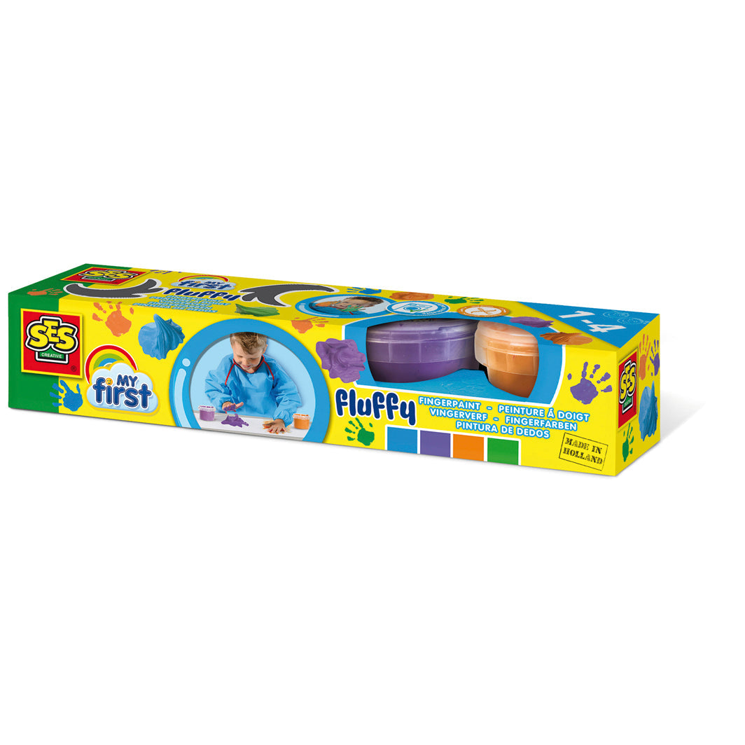 SES Creative - Min første mousse fingermaling