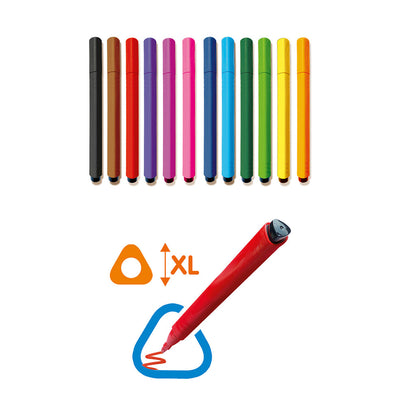 SES CreativeTusjer med trekantgrep