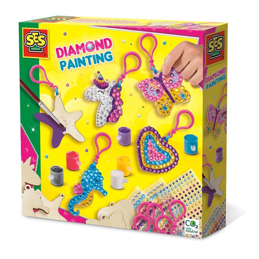 SES Creative, Mal med diamanter - Nøglevedhæng