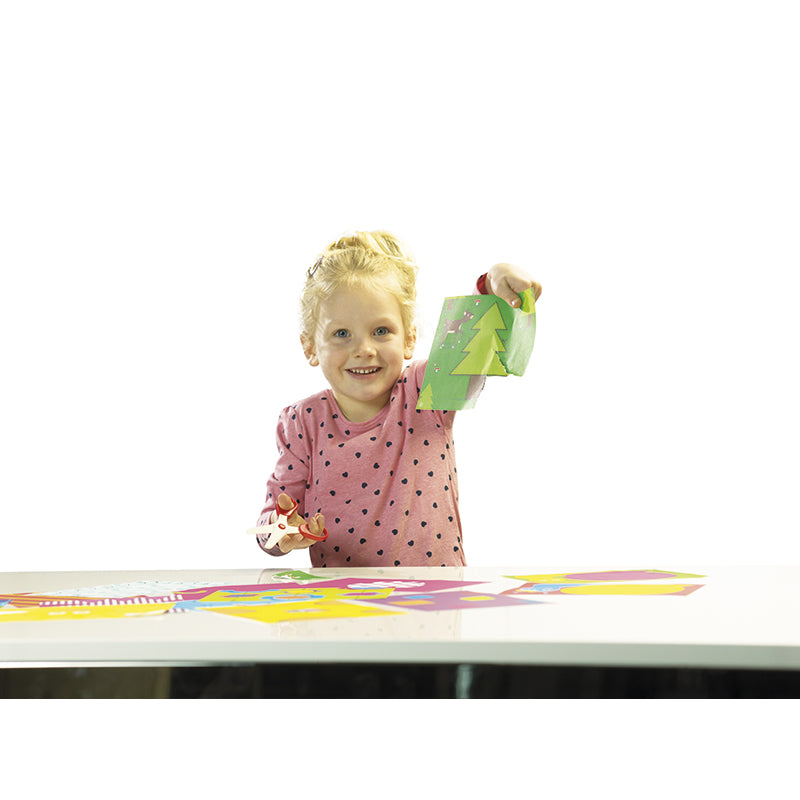 Lær å klippe, nybegynnersett m 16 motiver