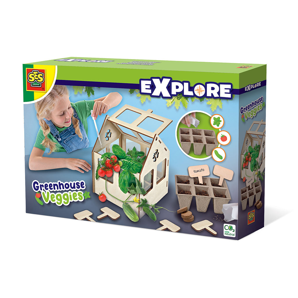 SES Creative Minivæksthus med plantefrø
