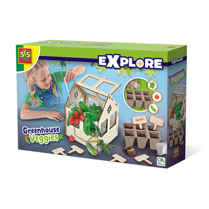 SES Creative Minidrivhus med plantefrø