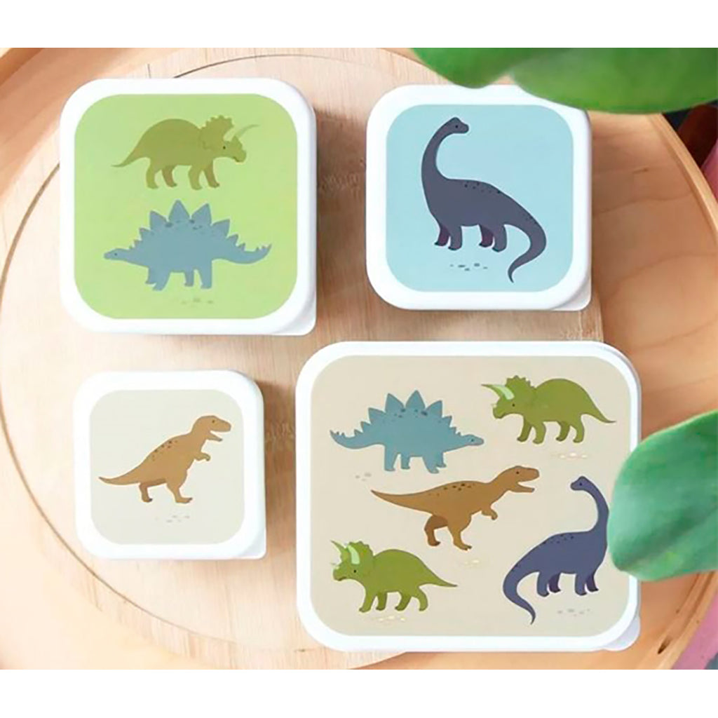 A little lovely company sett med matbokser, Dino