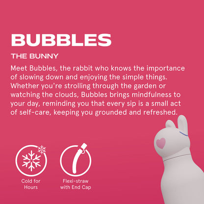 Asobu Bestie Animal termo drikkedunk, 460 ml – Kanin