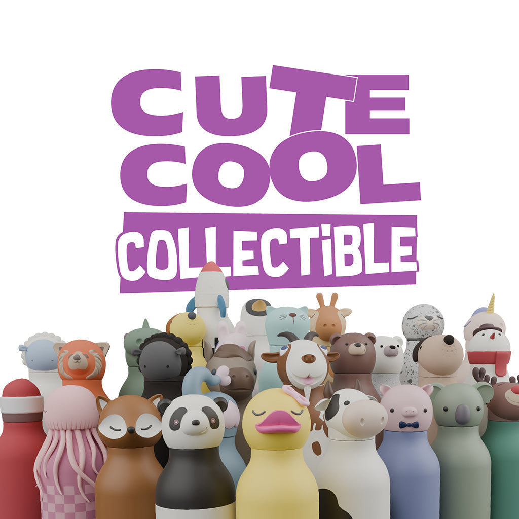 Asobu Bestie Animal termos drikkeflaske, 460 ml. - Julenissen