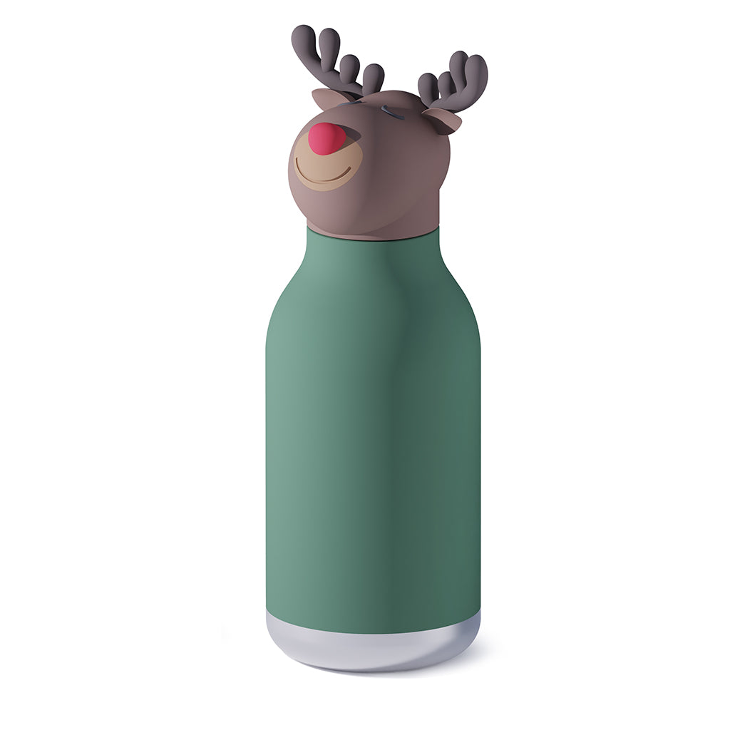 Asobu Bestie Animal termo drikkedunk, 460 ml. - Rensdyr