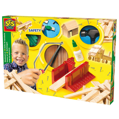 SES Creative byggesæt i træ de luxe