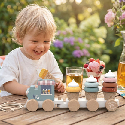Speedy Monkey Trekktog med isvafler