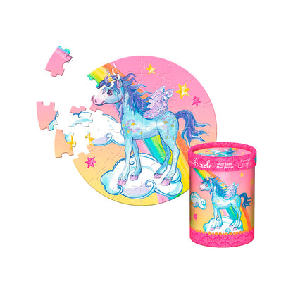 Prinsesse Lillefe minipuslespill, 40 brikker - assorterte varianter