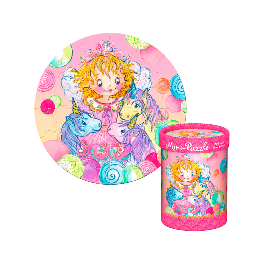 Prinsesse Lillefe minipuslespill, 40 brikker - assorterte varianter