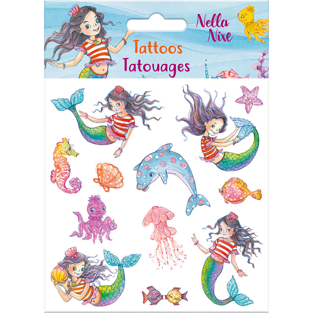 Spiegelburg, Glitrende tatovering - Nella Nixe havfrue