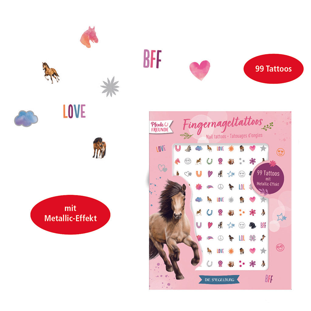 Spiegelburg negletatoveringer, negleklistremerker