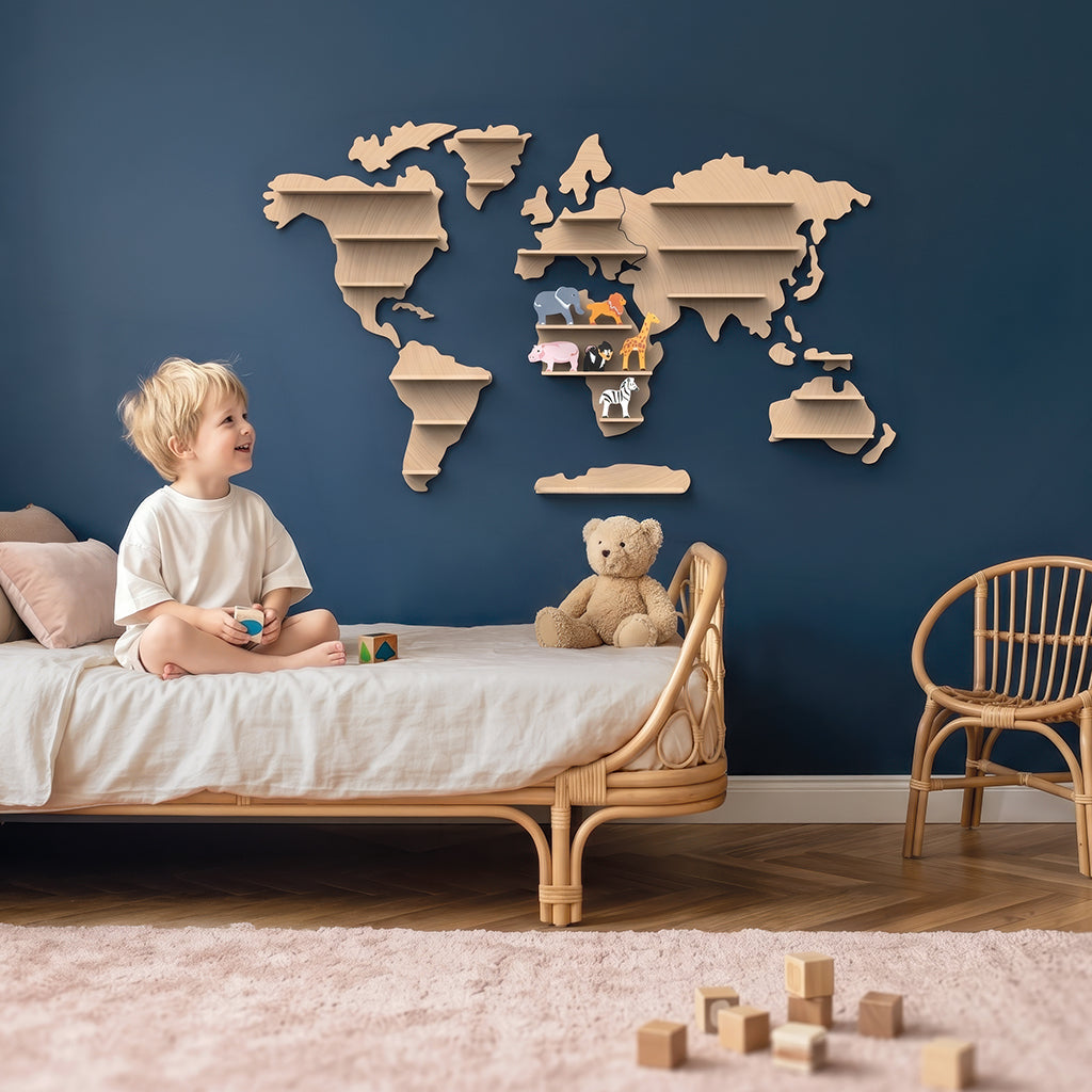 Speedy Monkey World Map-hyller til dyr