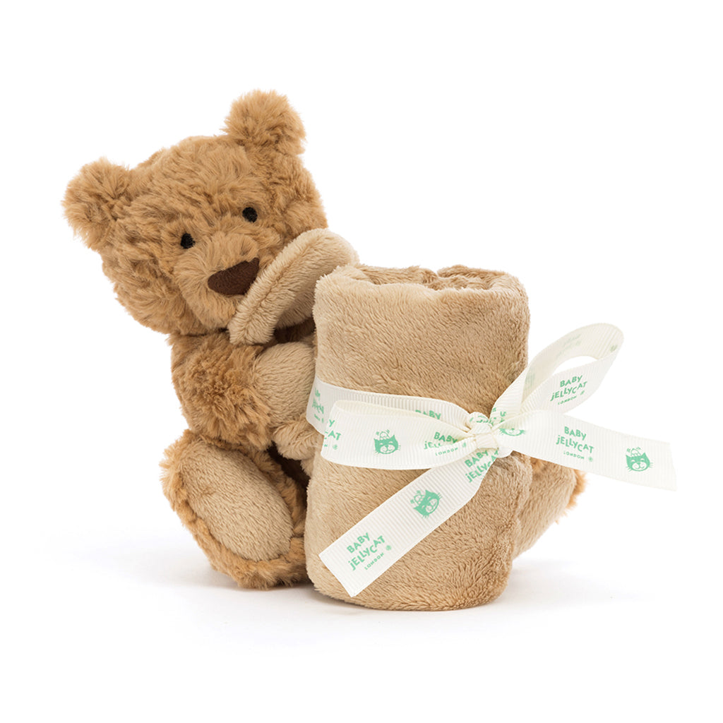 Baby Jellycat bamse, Bartholomew koseklut - Bjørn