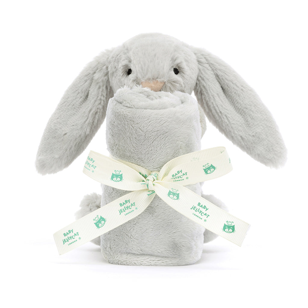 Baby Jellycat kosedyr, Bashful koseklut - Sølv kanin