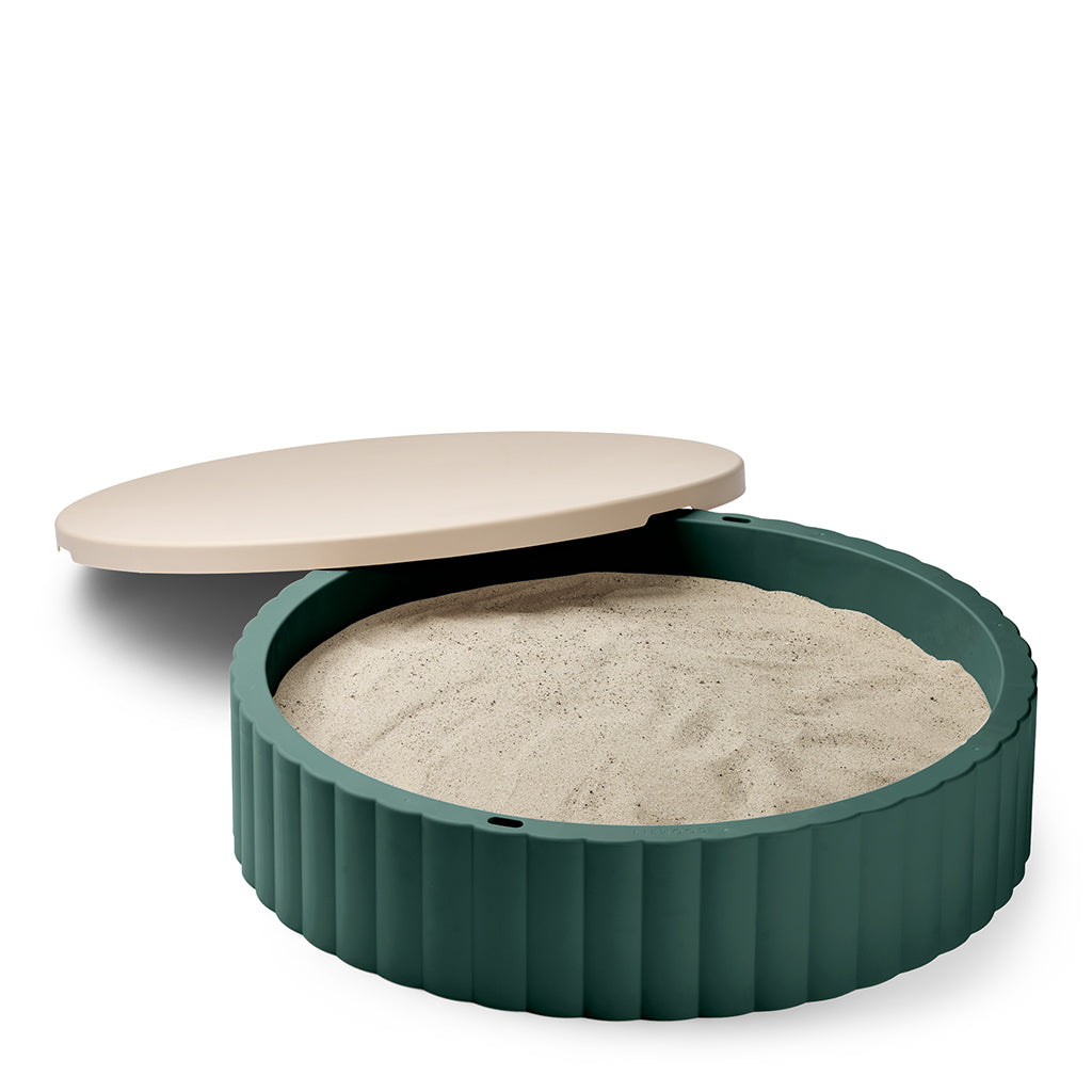 Liewood Saul sandkasse, Ø: 80 cm - Garden green/Sandy