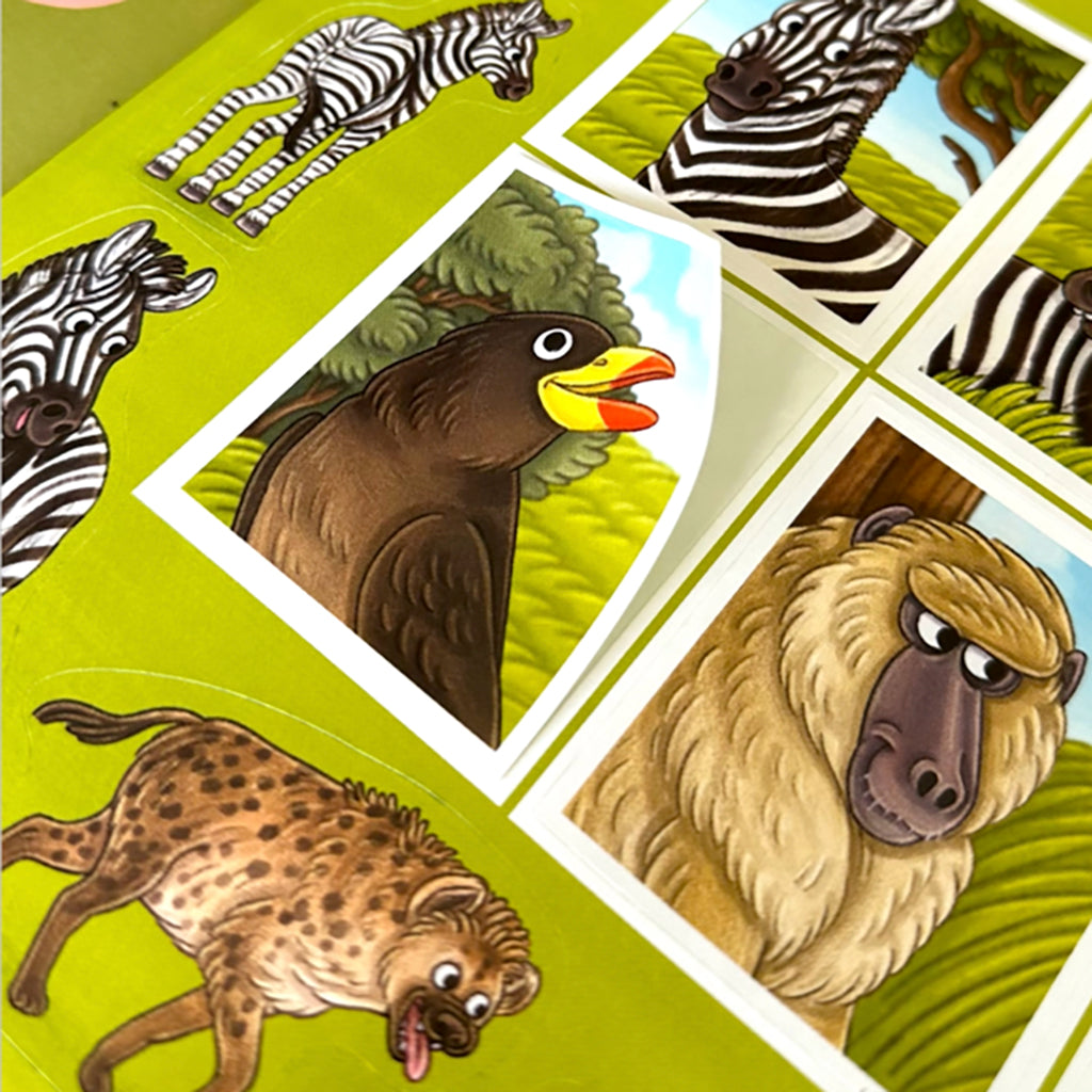 Forlaget Bolden, Naturens verden – med klistremerker – Atlas Verdens dyr