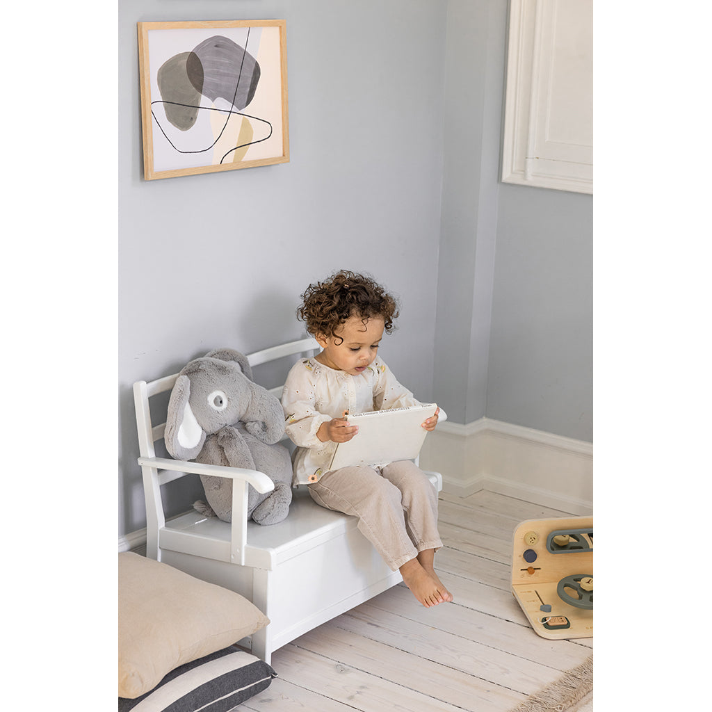 Sebra-bamse, elefanten Finley – 38 cm