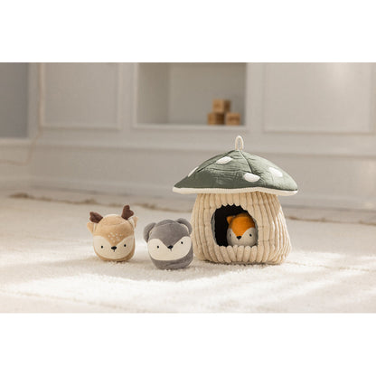 Sebra Aktivitetsleketøy, gjemsel, Paddehatt - Grønn