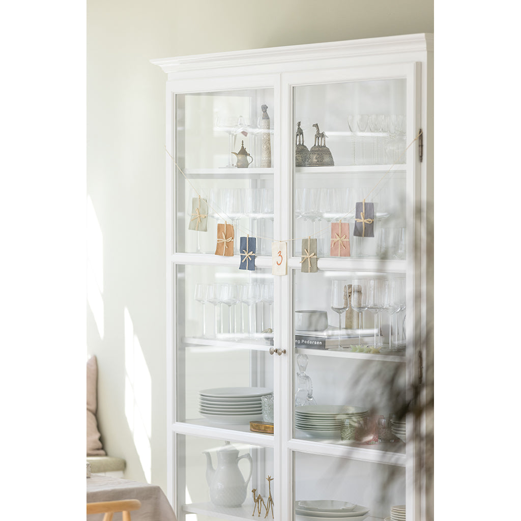 Sebra Bursdagsgirlander, gaver, tall 0-9, økologisk bomull