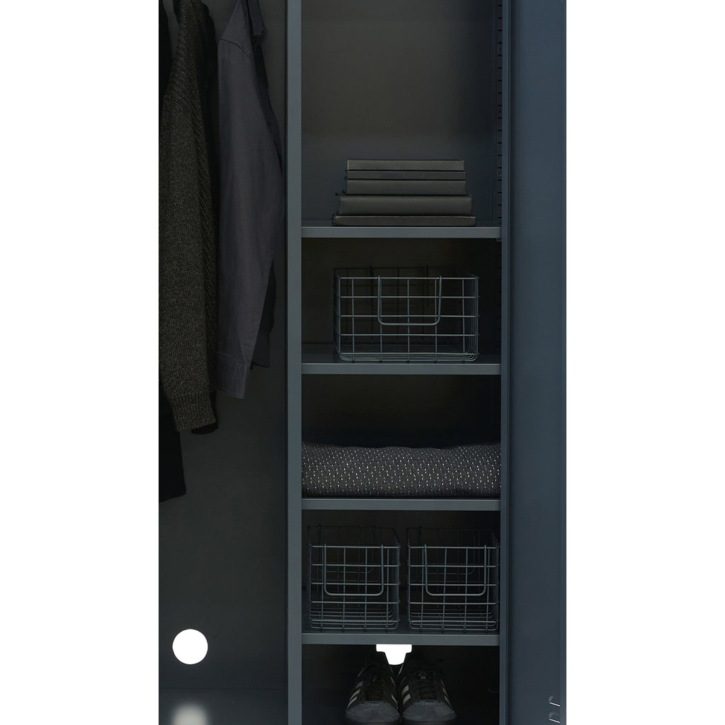 Mustard Made Baskets, sett med 3 trådkurver - Slate