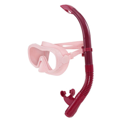 Petites Pommes snorklesett, Betty - French rose/ Ruby red