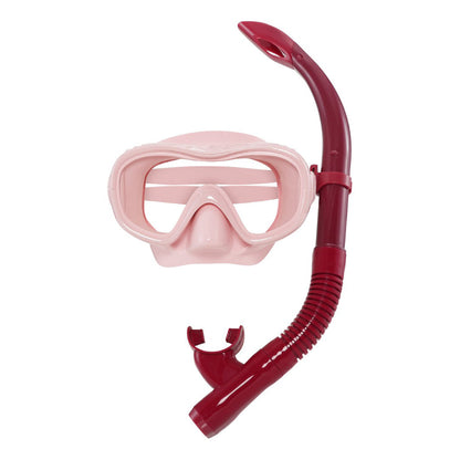Petites Pommes snorklesett, Betty - French rose/ Ruby red