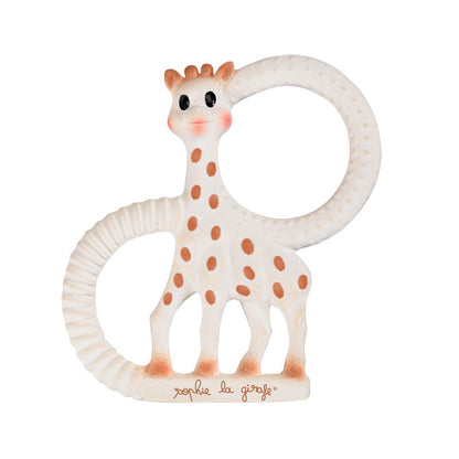 Sophie la girafe, Bidering - ekstra blød