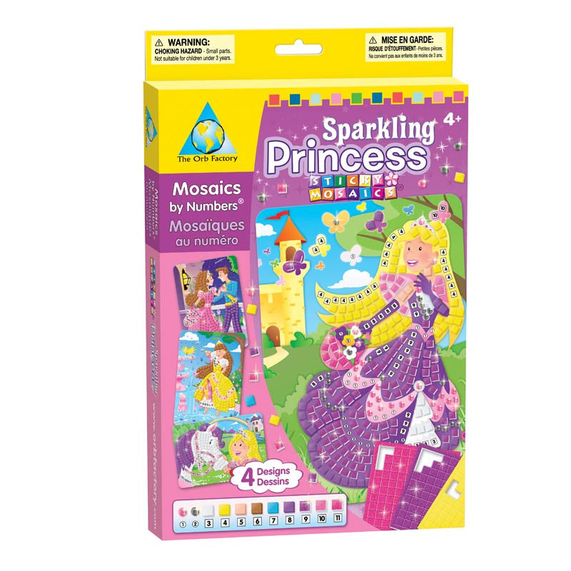Sticky Mosaics glitrende prinsesser, medium