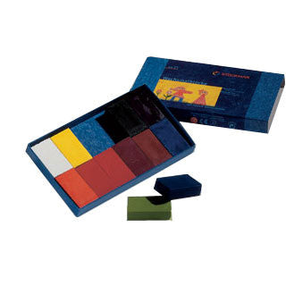 Stockmar bivoksfarger, blokker - 12 stk
