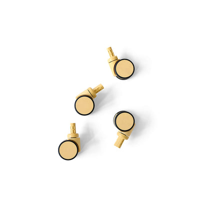 Modu Hjul til oppbevaringskasse, 4 stk. - Honey Yellow