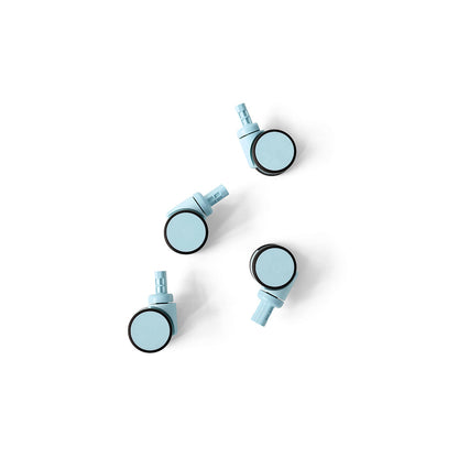 Modu Hjul til oppbevaringsboks, 4 stk. - Sky blue
