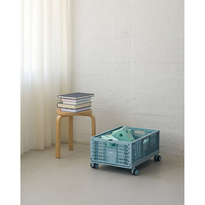 Modu Hjul til oppbevaringsboks, 4 stk. - Sky blue